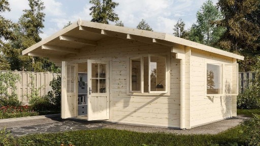 Компактный дом из натурального дерева 17м2 | под ключ | Алматы