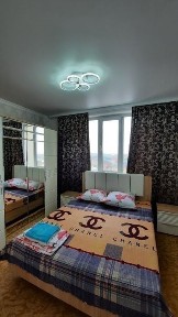 2х ком квартира по суточно, по часам 9000, 10000, 12000т