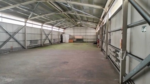 Теплый ангар 420 м² у БАКАД (Панфилово). Офис, санузел, вода.