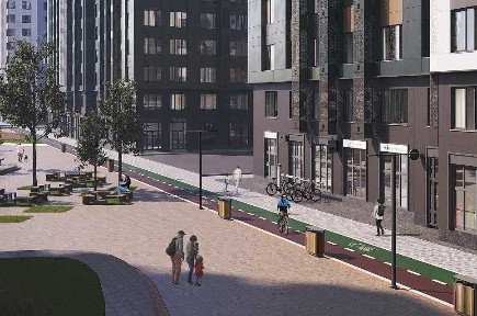 1 комнатная квартира В новом ЖК Жетi Казына