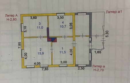 Продам 3-х комнатный дом