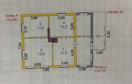 Продам 3-х комнатный дом
