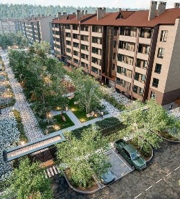 Продается евро 2-комн. квартира в Новостройке. 41кв. м