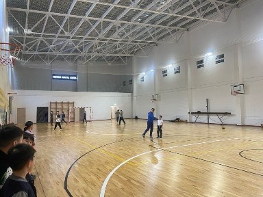 Спортзал волейбол футбол