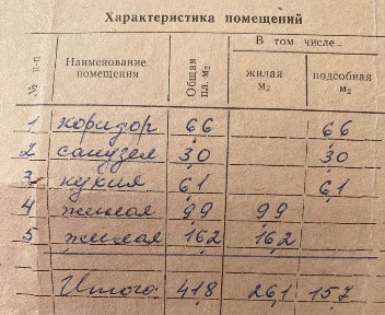 2-комнатная квартира, 41,8 м², 3/4 этаж, Парковая 40