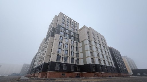 2 комнатная ГРАНД НОМАД - не угловая, распашная, 1-я линия Мангилик ел