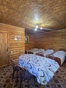 Дом на 5 человек в центре Борового + баня, кухня, беседка