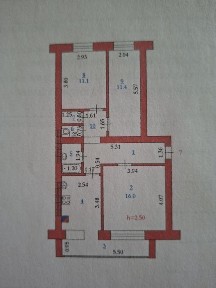 Продам срочно 3к. кв