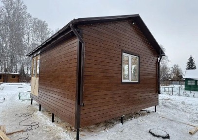 Каркасный дачный дом