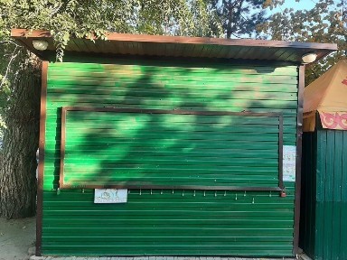 Продам ларёк размер 355 см в длину и 260 в ширину