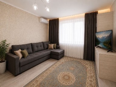 2х комн квартира АКСАЙ 1 ПОСУТОЧНО 18000т