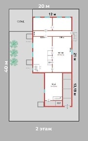 Сдам в аренду здание с участком 645 м2