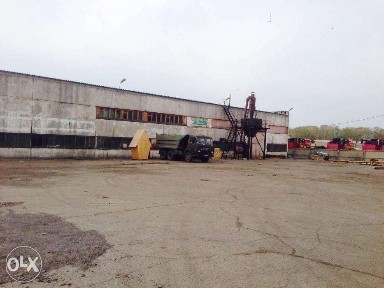 Сдам цех с кранбаокой и асфальтированную территорию в аренду