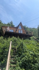 Уютный домик для четверых с сауной в горах