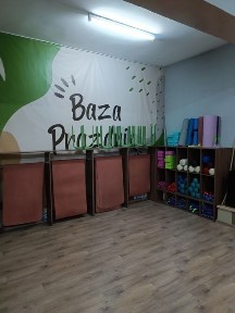 Зал для групповых занятий в центре