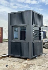 Будка охраны / киоск охранника 2×2 | Готовый вариант