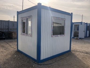 Охранная будка, пост охраны 2,4х2,4 м