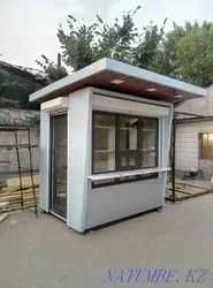 Киоск 3×2 из сэндвич панелей - тёплый, готовый