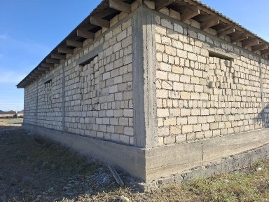 Продаётся недостроенный капитальный дом г. Атырау Еркинкала