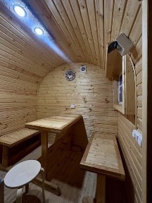 Баня модульная готовая продам 7-2.5 под комерцию Викинг