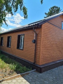 Продам или обмен полдома 4-ёх. ком. квартиру 95м2.с. Уштобе Капитальный