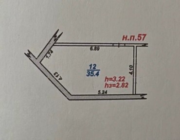 Коммерческое помещение 35 м² в ЖК «Аль-Фараби»