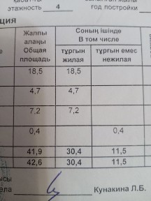 Продам трёх комнатную квартиру.