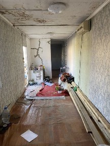 Жилой контейнер 40 т обшитый, свет проведен