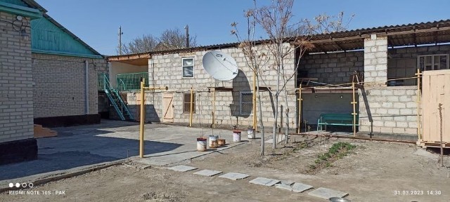 Үй сатылады. Шиелі кенті, Қ. Қазантаев көшесі 23 үй.
