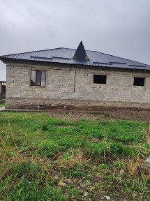 Частный дом не достроен, газоблок