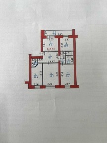 4х, Утепова, 24, 4 этаж, лоджия, КШТ