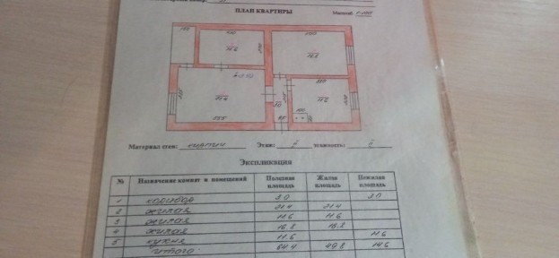 3-х комнатная п Кокозек.