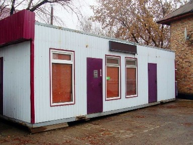 Контейнер-магазин (40т) с холодильной установкой