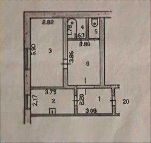 Продам 2-х ком квартиру 46,9 м2 г. Усть-Каменогорск район Аблакетка