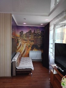 1 комн квартира посуточно, по часам, центр города.