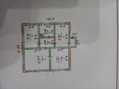 Дом Рублевка, 10×10 м продам