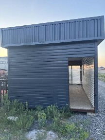 Торговый павильон 27 м², утепленный, витражи, новый