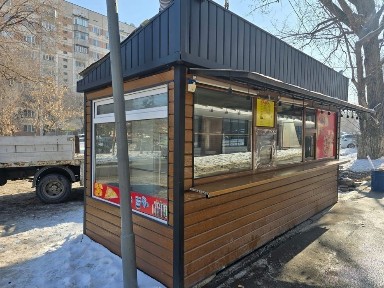 Киоск павильон для фастфуд