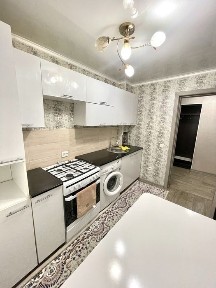 Самал - ДВУХ - Улучшенная - 52 кв кухня 8 - мебель техника новая ДИАНА