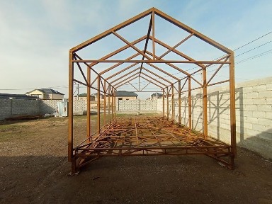 Каркас дома металический барнхаус