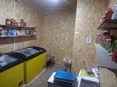 павильон с оборудованием