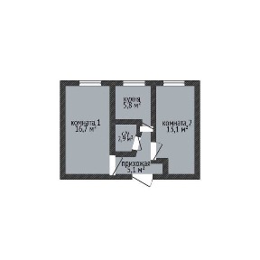 2-комн. кв. в центре