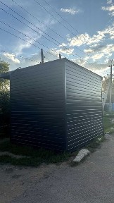 Павильон киоск утепленный, обшитый металосайдингом, переносной