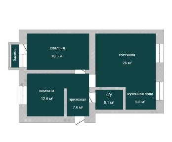 Продажа 3-комнатной квартиры