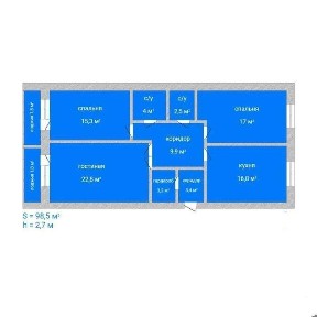 Продажа 3-комнатной квартиры
