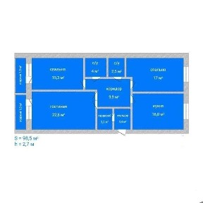 Продажа 3-комнатной квартиры