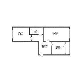 Продажа 2-комнатной квартиры