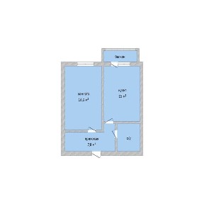 Продажа 1-комнатной квартиры алтын арман