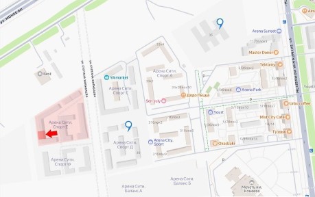 1-комнатная квартира в Arena City. Sport E.