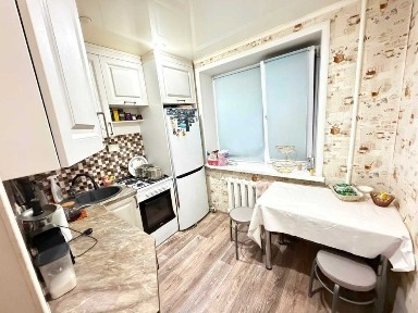 1-комнатная, Береке, с ремонтом, 39 кв. м